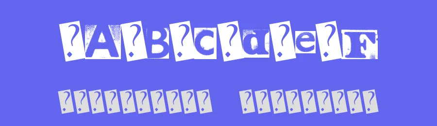MetalBlock Zero by Xerographer Fonts — Decorative Font — thumbnail 3
