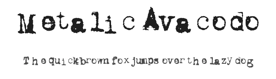 Metalic Avacodo