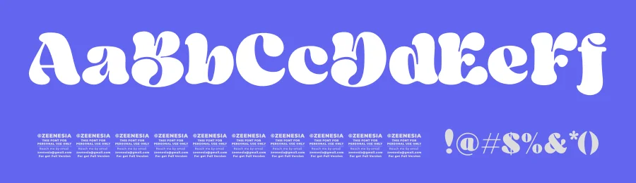 Metch Bright by Zeenesia Studio — Decorative Font — thumbnail 3