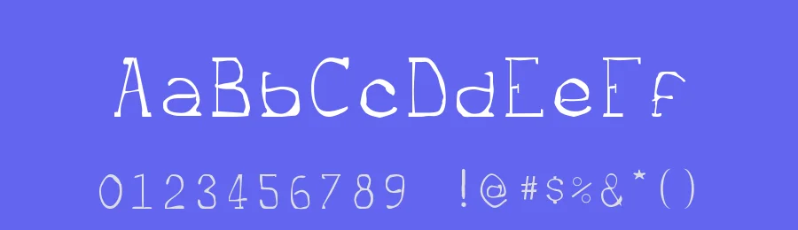Metrique by Malre Deszik — Decorative Font — thumbnail 3