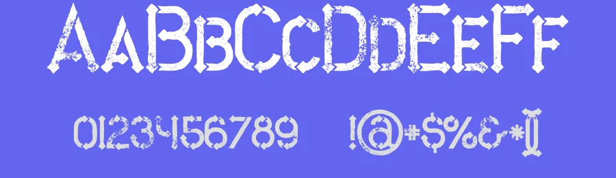 Metro Grunge by Peter Olexa — Decorative Font — thumbnail 3