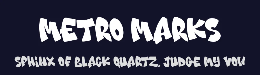 Metro Marks by Cikareotype Studio — Script Handwritten Font — thumbnail 2