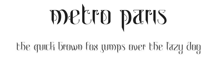 Metro Paris