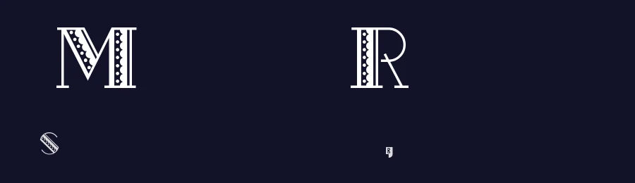 Metro Retro by Nick's Fonts — Decorative Font — thumbnail 2