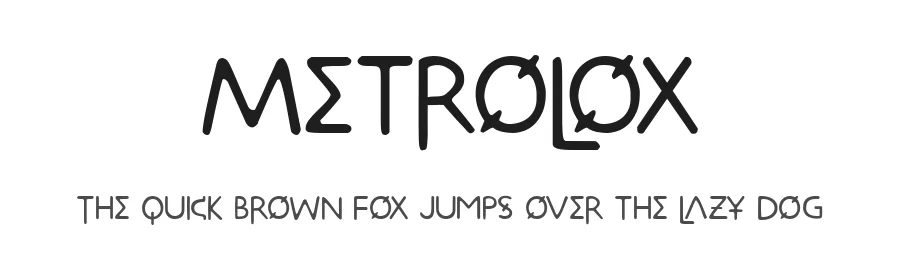 Metrolox by Apostrophic Labs — Decorative Font