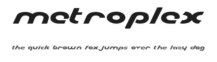 Metroplex by Iconian Fonts — Display Font