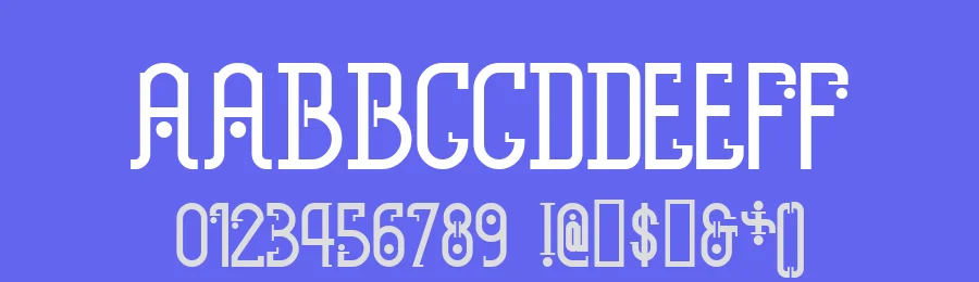 Metropolis NF by Nick's Fonts — Decorative Font — thumbnail 3