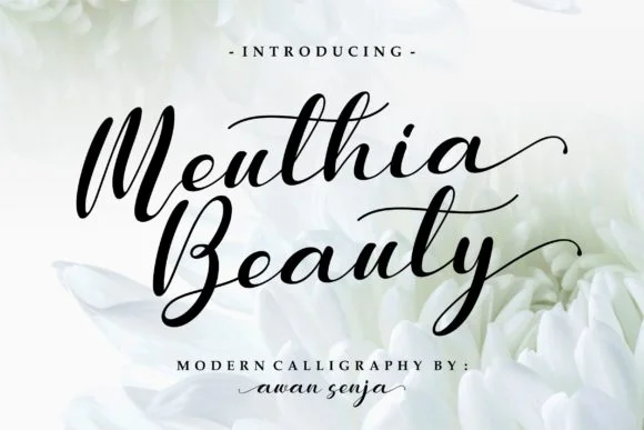 Meuthia Font by awansenja.type — Script Handwritten Font