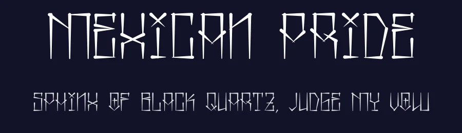 Mexican Pride by Aspek hndz — Script Handwritten Font — thumbnail 2