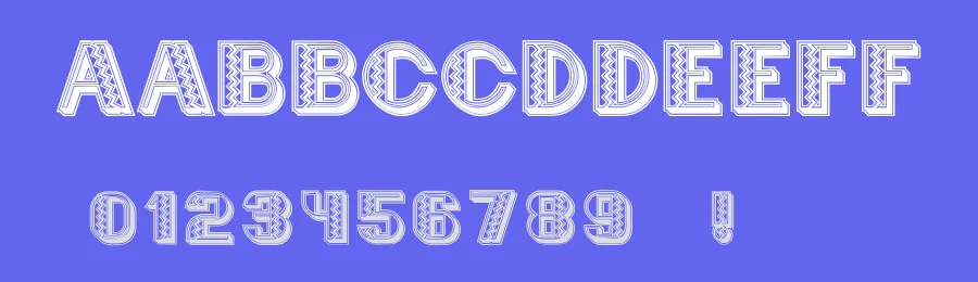 Mexicanero by Vladimir Nikolic — Decorative Font — thumbnail 3