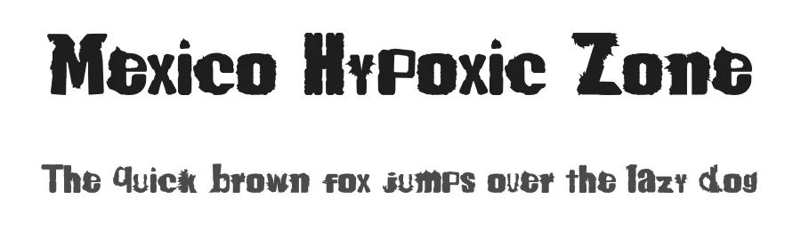 Mexico Hypoxic Zone