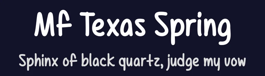 Mf Texas Spring by Misti's Fonts — Script Handwritten Font — thumbnail 2