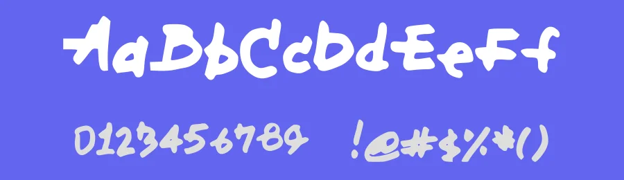 MH Font by M H — Script Handwritten Font — thumbnail 3