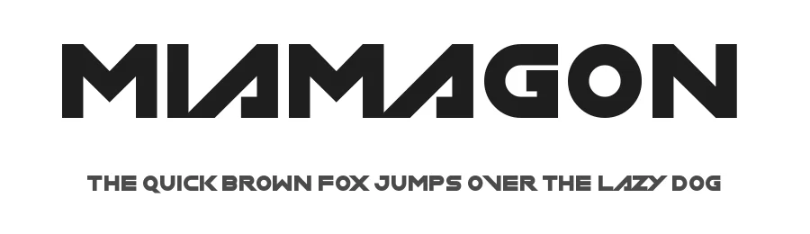 Miamagon by Chequered Ink — Sans Serif Font