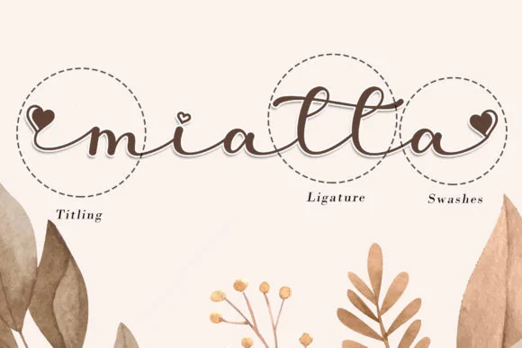 Miatta Font by AEN Creative Studio — Script Handwritten Font — thumbnail 8