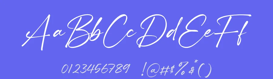 Michael Dullack by Letterena Studios — Script Handwritten Font — thumbnail 3