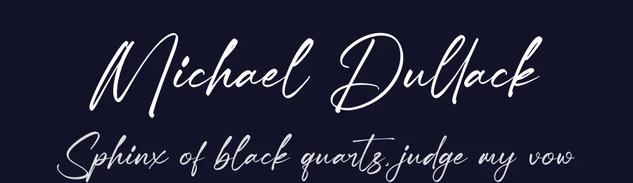 Michael Dullack by Letterena Studios — Script Handwritten Font — thumbnail 2