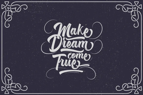 Michail Script Font by Debut Studio — Script Handwritten Font — thumbnail 5
