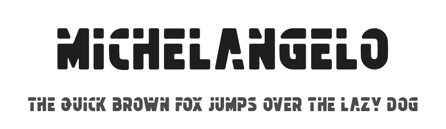 Michelangelo by Wahyu Rahmawan β Decorative Font