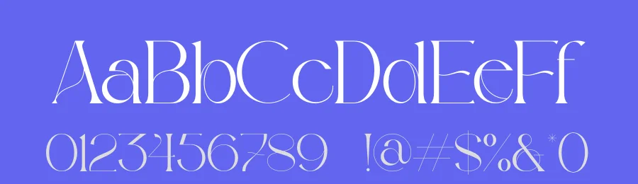 Michelia by Riyadh Rahman — Decorative Font — thumbnail 3