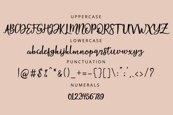Michelle Font by masinong by masinong — Script Handwritten Font — thumbnail 6