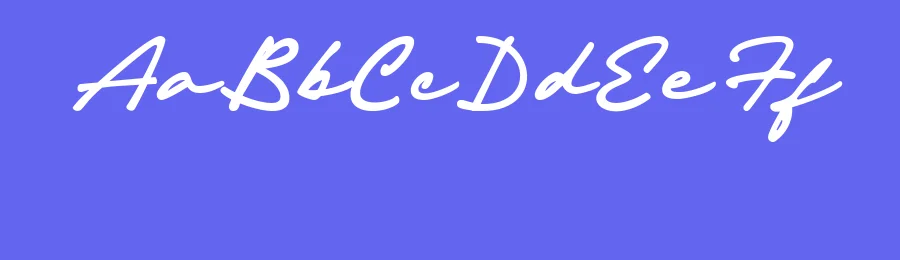 Michigan Signature by Cititype — Script Handwritten Font — thumbnail 3