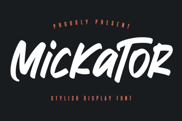 Mickator Font by Maulana Creative — Wedding Font