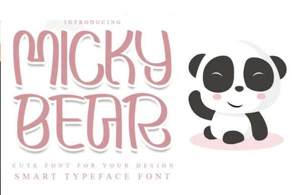 Micky Bear Font by NYA Letter — Serif Font