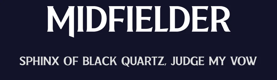 Midfielder by Trequartista Studio — Sans Serif Font — thumbnail 2