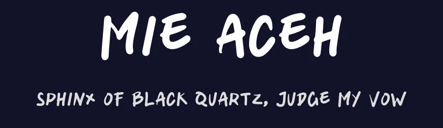 Mie Aceh by hati — Decorative Font — thumbnail 2