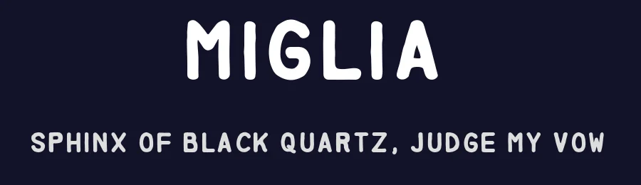 Miglia by Ketjup Mandja — Script Handwritten Font — thumbnail 2