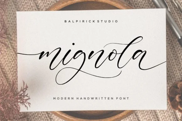 Mignola Font by Balpirick — Script Handwritten Font