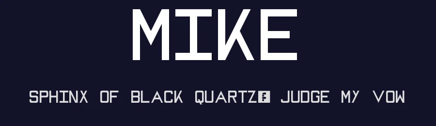 Mike by Geronimo Font Studios — Sans Serif Font — thumbnail 2