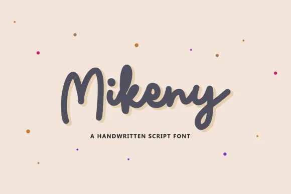 Mikeny Font by Colative — Script Handwritten Font