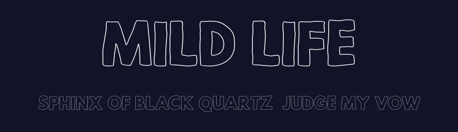 Mild Life by The Branded Quotes — Decorative Font — thumbnail 2