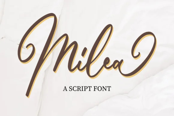 Milea Font by Colative by Colative — Script Handwritten Font