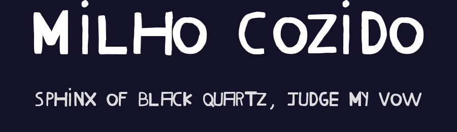 Milho Cozido by Milho Cozido 38 — Script Handwritten Font — thumbnail 2