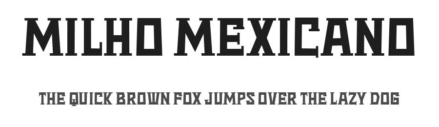 Milho Mexicano