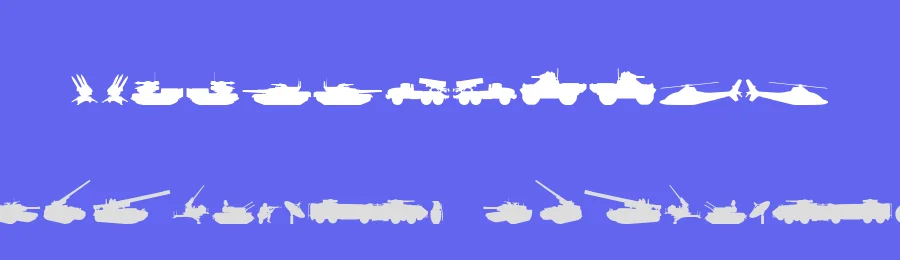 Military RPG by Iconian Fonts — Dingbats Font — thumbnail 3