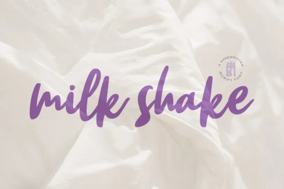 Milk Shake Font by masinong — Script Handwritten Font