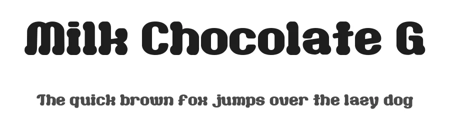 Milk Chocolate G