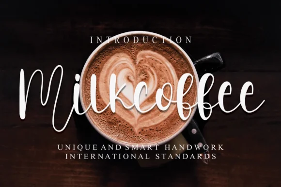 Milkcoffee Font by Misterletter.co — Script Handwritten Font