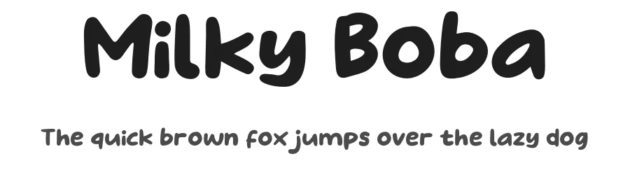 Milky Boba