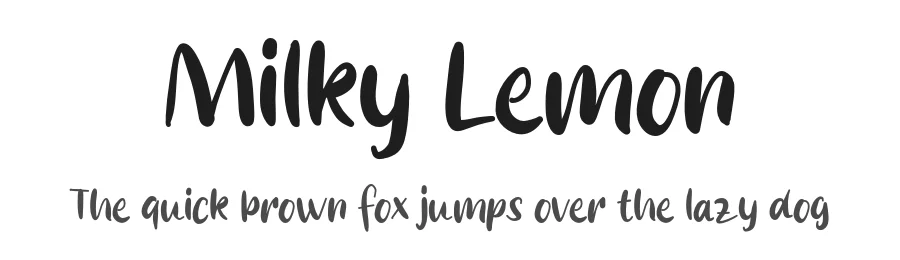 Milky Lemon