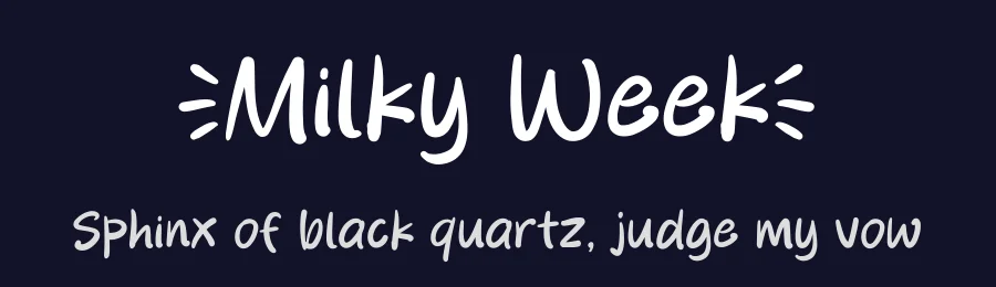 Milky Week by Khurasan — Script Handwritten Font — thumbnail 2