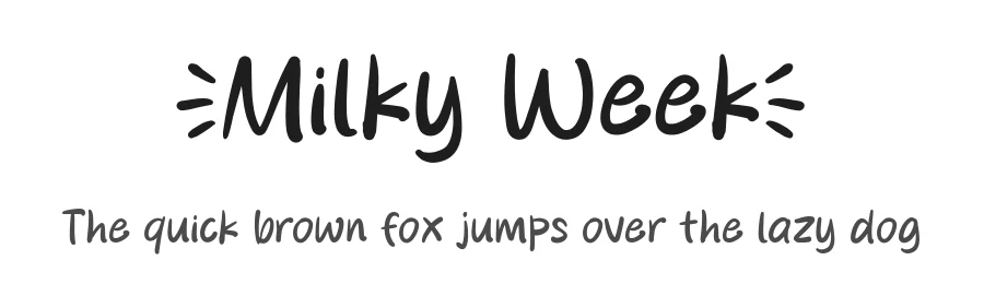 Milky Week