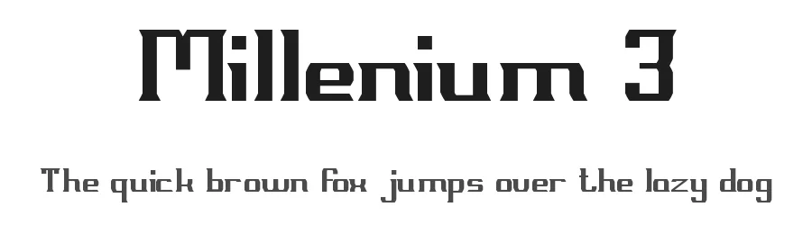 Millenium 3