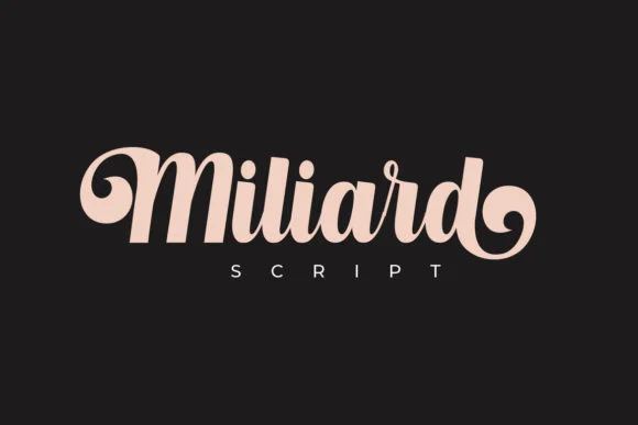 Milliard Script Font by Debut Studio — Script Handwritten Font — thumbnail 2