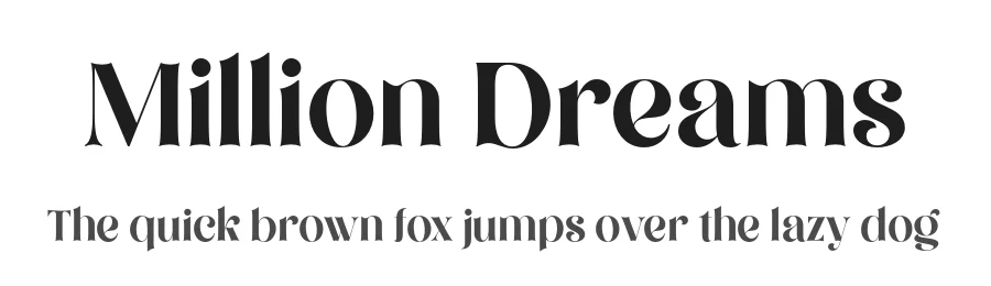 Million Dreams