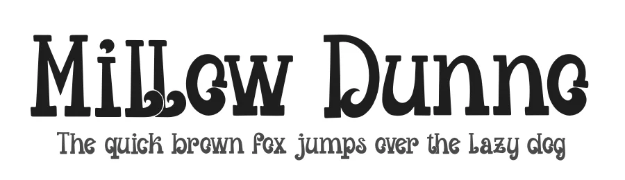 Millow Dunno by Denustudios — Decorative Font